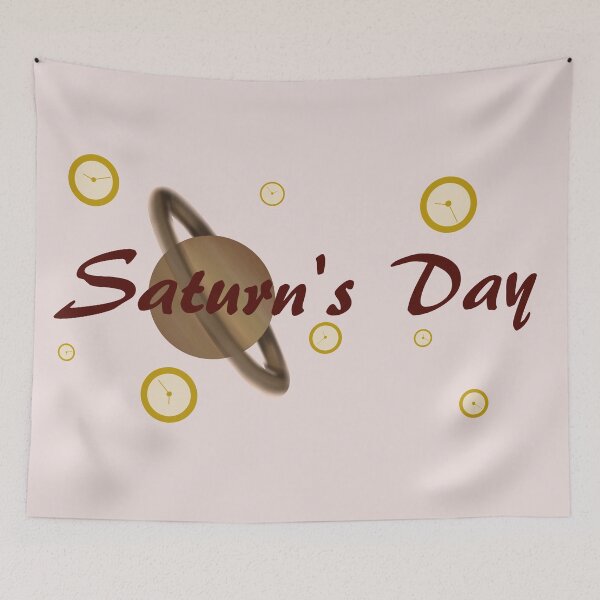 Item preview, Saturn's Day (7 of 7) designed and sold by JTownArt.