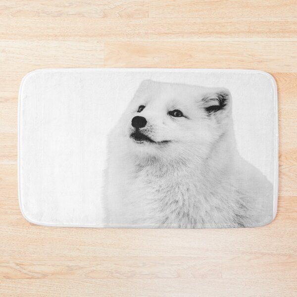 Item preview, White Fox, Arctic Fox, Modern, Minimalist Wall Art designed and sold by moderntrend.