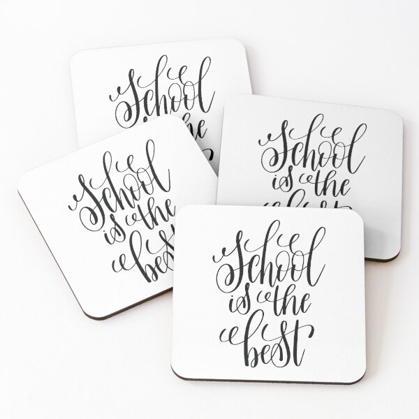 Item preview, School Is The Best Inspirational Quotes designed and sold by ProjectX23.