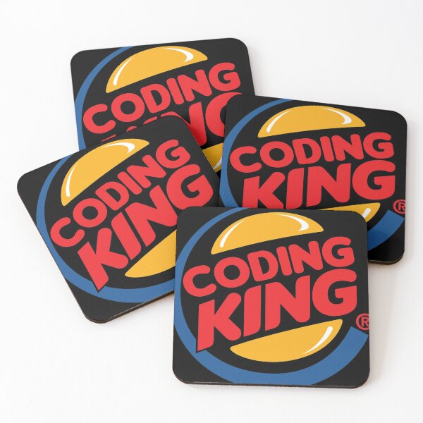 Item preview, The Coding King designed and sold by mistachin.
