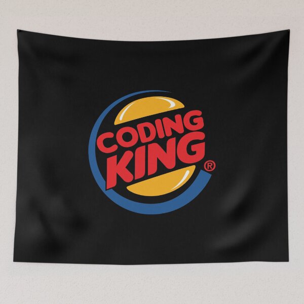 Item preview, The Coding King designed and sold by mistachin.