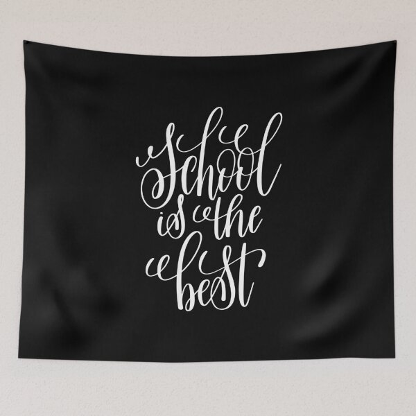 Item preview, School Is The Best Inspirational Quotes designed and sold by ProjectX23.