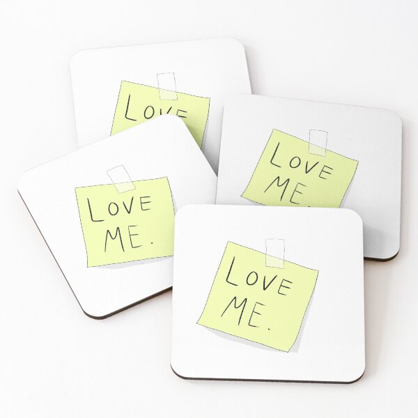 Item preview, "Love me" sign designed and sold by Dopamine Dumpster.