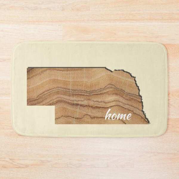 Item preview, Home in Nebraska Wood Grain  designed and sold by GeographerDude.