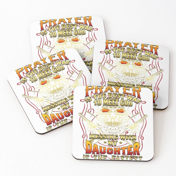 Item preview, Prayer is the best way to meed God - Messing with my daughter is the Fastest ! designed and sold by creativeliberty.