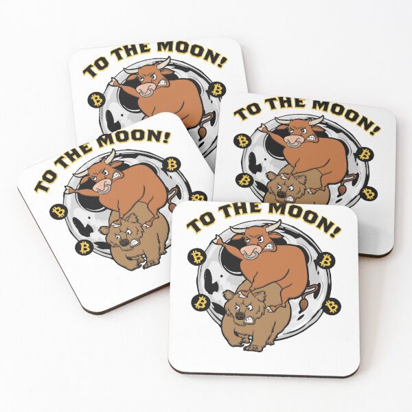 Item preview, To The Moon ! Bitcoin, cryptocurrency design ! designed and sold by creativeliberty.