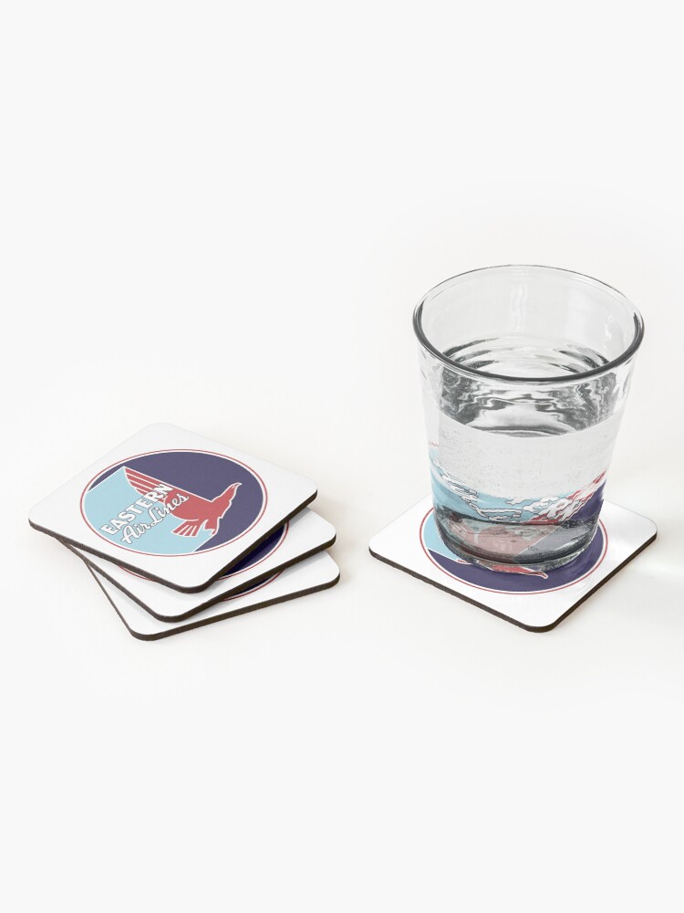 Thumbnail 2 of 5, Coasters (Set of 4), EASTERN AIRLINES designed and sold by LAZY J.