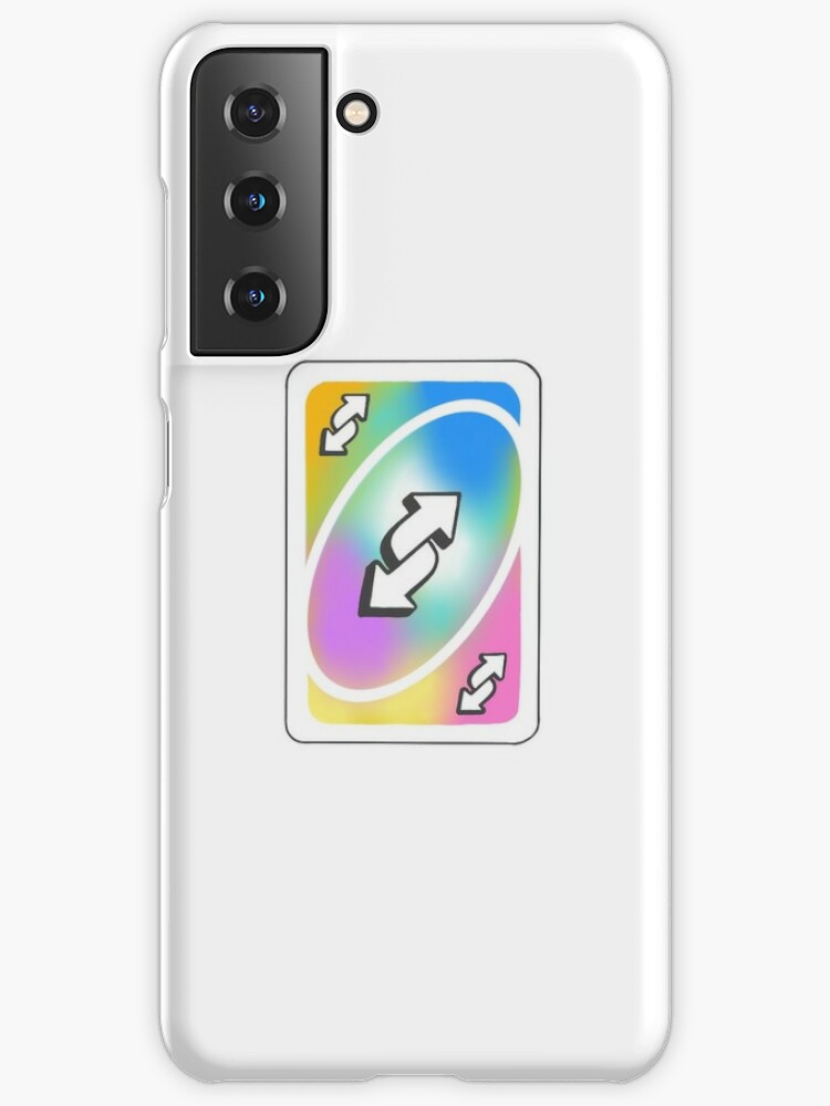 UNO REVERSE CARD RAINBOW Samsung Galaxy Case Cover