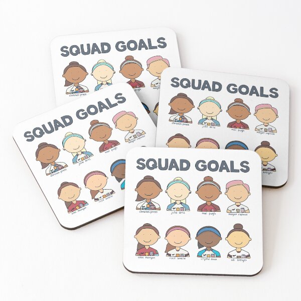 Item preview, USWNT World Cup Soccer Team Squad Goals designed and sold by strangekind.
