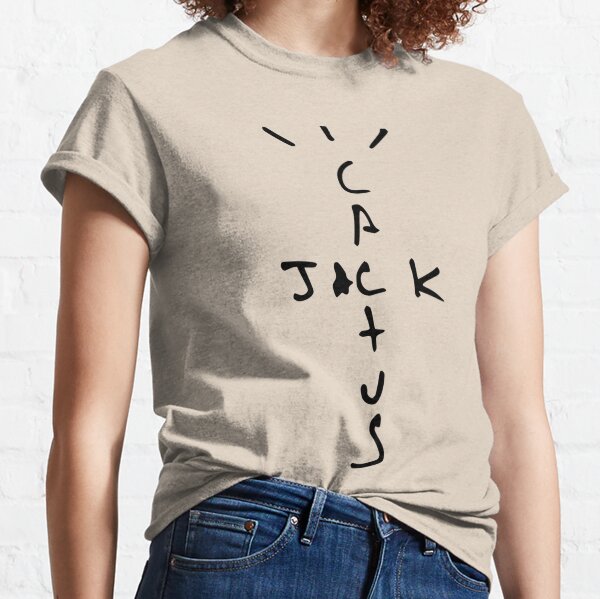 Cactus Jack - Noir (EXCLUSIF) T-shirt classique
