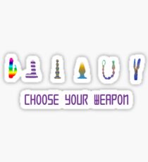 Battle of the toys Sticker