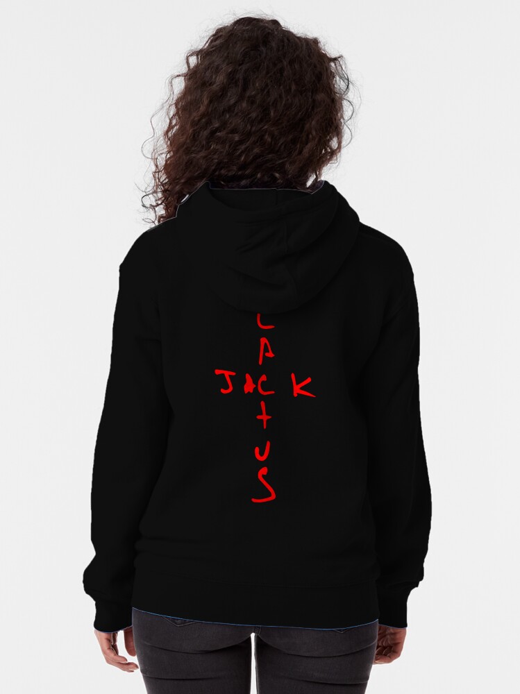 Alternate view of Cactus Jack - Red (EXCLUSIVE) Zipped Hoodie
