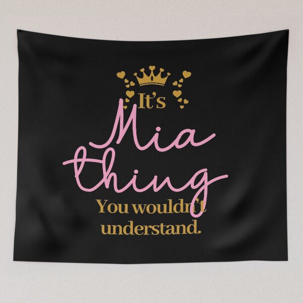 Item preview, Its Mia thing you wouldnt understand designed and sold by elhefe.