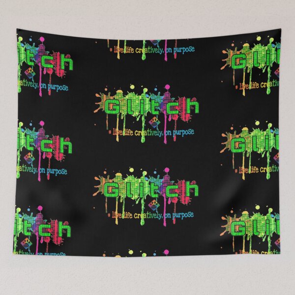 Item preview, Glitch-patterned designed and sold by AlexanderSVlk.