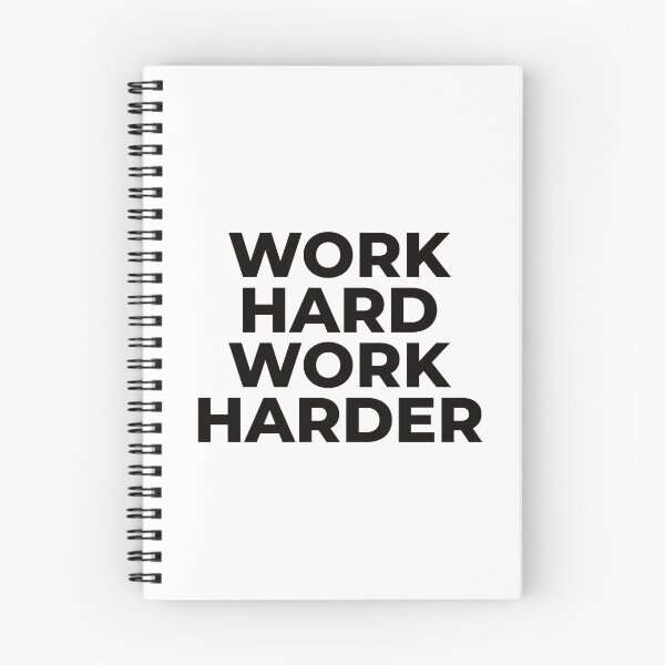 Item preview, Work Hard Work Harder designed and sold by shuzo.