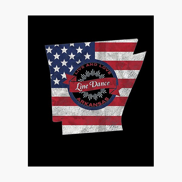 Item preview, Line dance in Arkansas - Western Dancing - Dance Logo T-Shirt designed and sold by Dubbra.