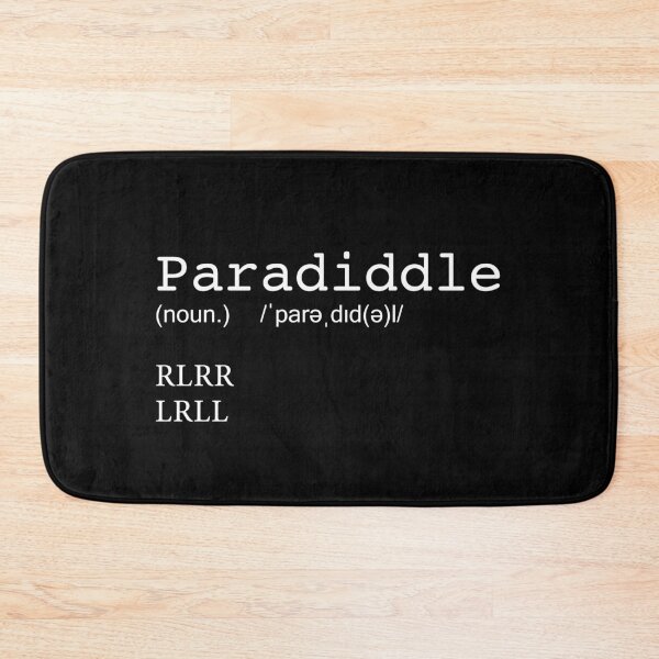 Item preview, Paradiddle Definition designed and sold by eldram.