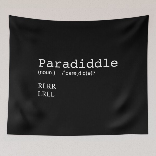 Item preview, Paradiddle Definition designed and sold by eldram.