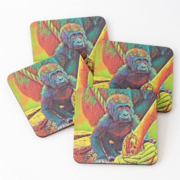 Artikelvorschau, AnimalColor Gorilla 011 entworfen und verkauft von JAMFoto.