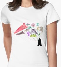 Balloons From The Dark Side Women's Fitted T-Shirt
