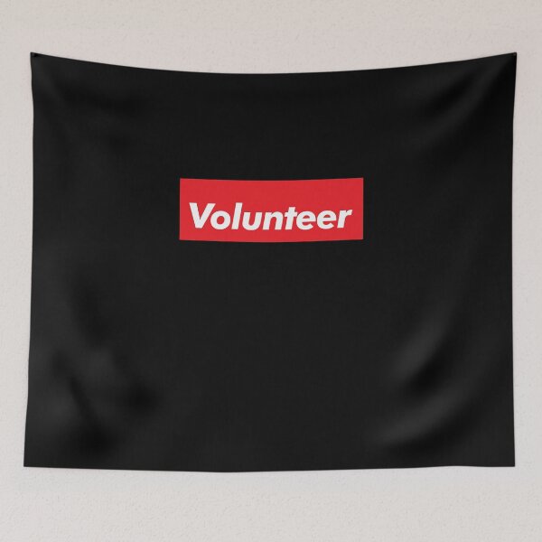 Item preview, Volunteer - Red logo designed and sold by Moonlight2020.