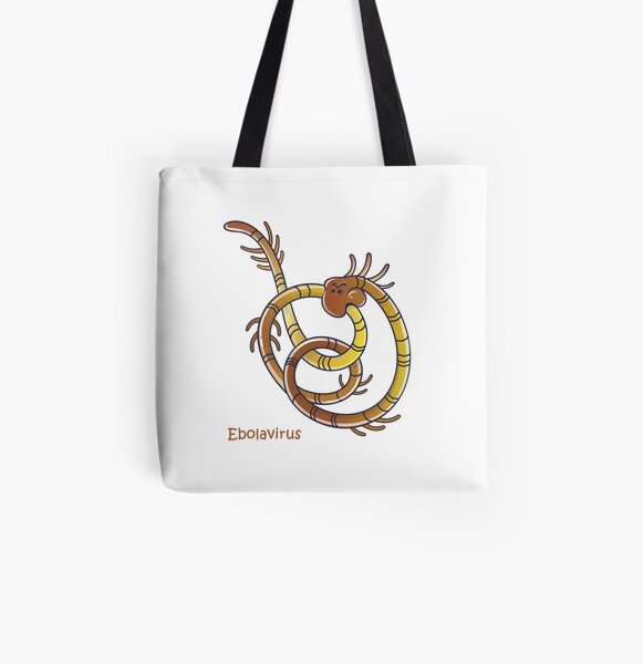 Ebolavirus Allover-Print Tote Bag