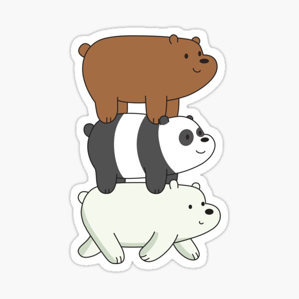 Item preview, We Bare Bears designed and sold by plushism.