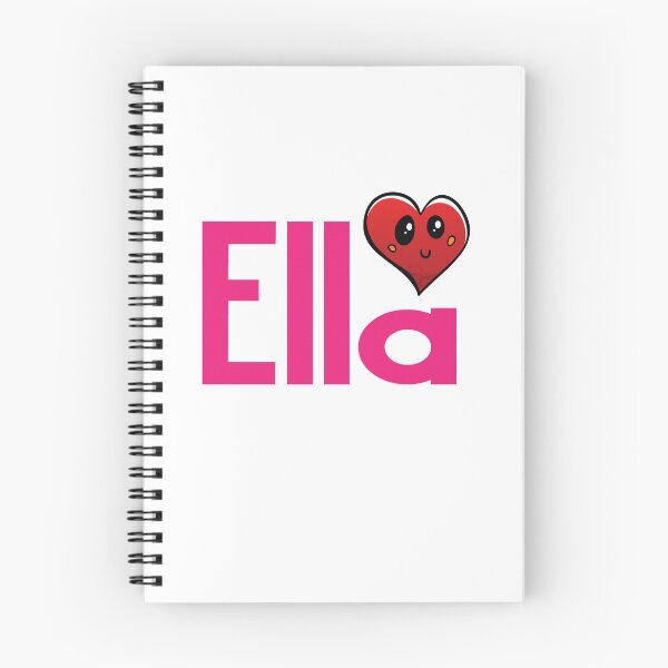 Item preview, Ella Cute Heart. My Name Is Ella! designed and sold by ProjectX23.