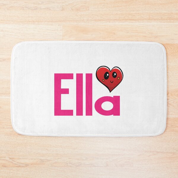 Item preview, Ella Cute Heart. My Name Is Ella! designed and sold by ProjectX23.
