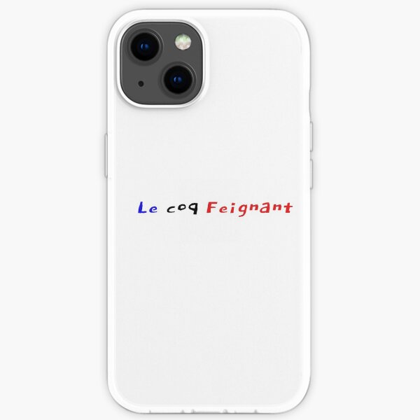 Le coq Feignant! Coque souple iPhone
