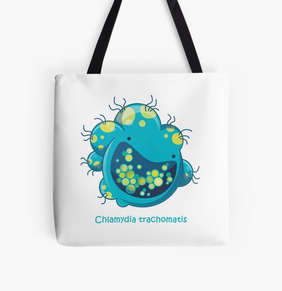 Chlamydia trachomatis Allover-Print Tote Bag