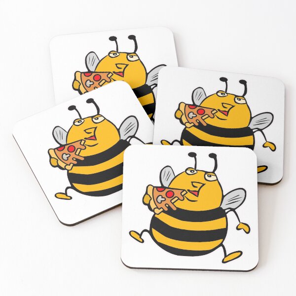 Item preview, Big fat bee pizza designed and sold by dickkopp.