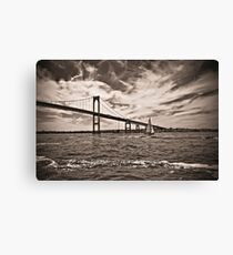 Newport Bridge Canvas Print