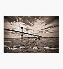 Newport Bridge Photographic Print