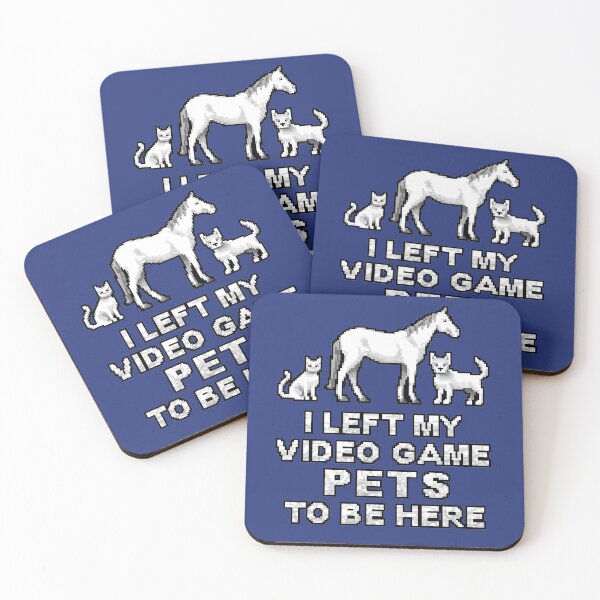 Item preview, I Left My Video Game Pets To Be Here designed and sold by AricHutfles.