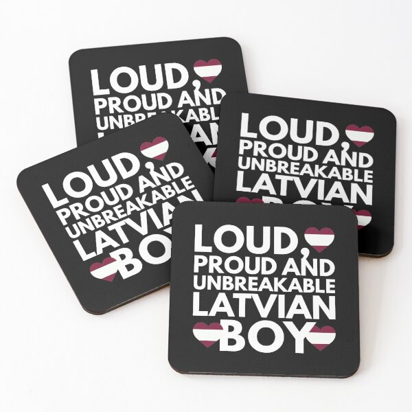 Item preview, I am Latvian Boy Loud, Proud and Unbreakable designed and sold by HelloFromAja.