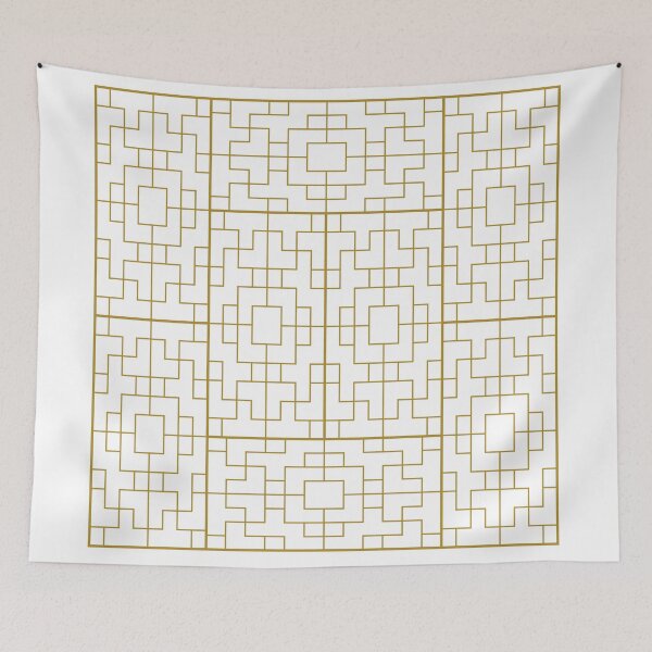 Item preview, Chinese Clouds Golden Pattern design 1 designed and sold by chris-ellis-art.