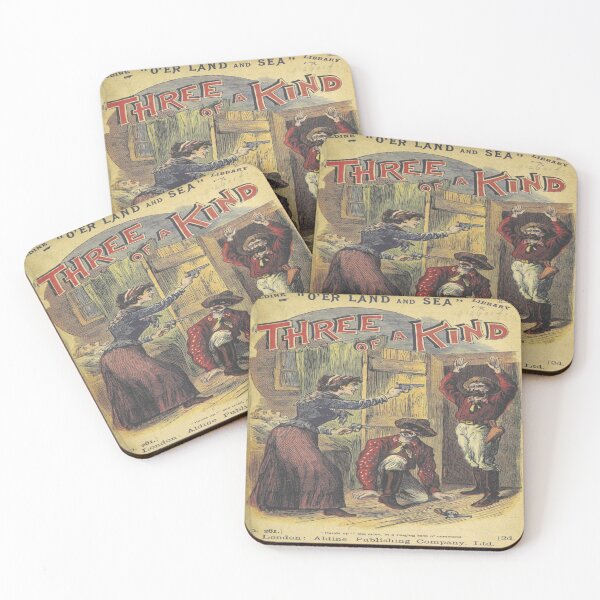 Item preview, Three of a Kind Wild West Western Dime Novel designed and sold by WizardsWorld.