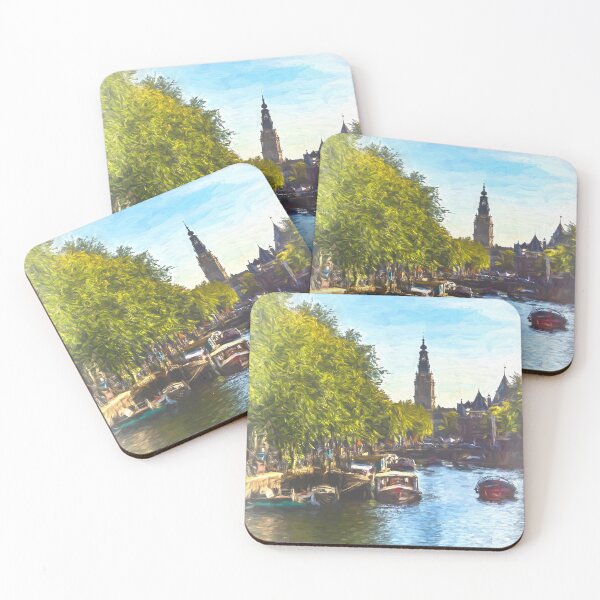 Item preview, An Impressionist View Of Amsterdam designed and sold by IanWL.