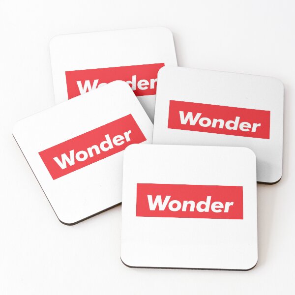 Item preview, Wonder- red logo designed and sold by Moonlight2020.