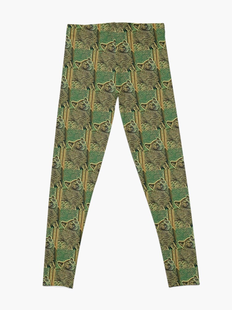 Thumbnail 4 von 5, Leggings, SCHLAFENDE KATZE designt und verkauft von fuxart.