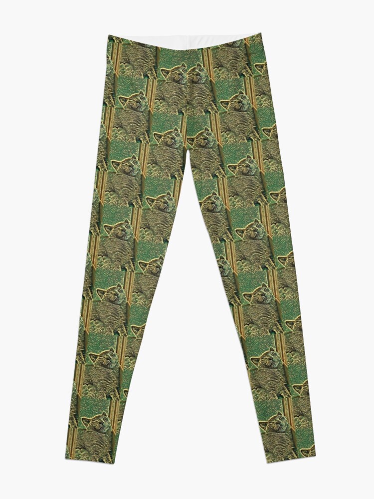 Thumbnail 3 von 5, Leggings, SCHLAFENDE KATZE designt und verkauft von fuxart.
