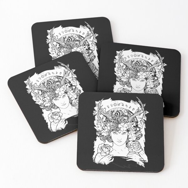 Item preview, Art Nouveau witch. designed and sold by emphatic.