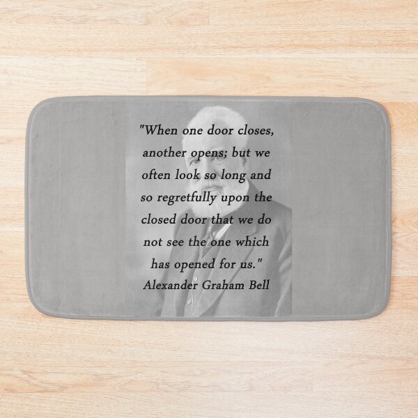 Item preview, One Door Closes - Alexander Graham Bell designed and sold by CrankyOldDude.