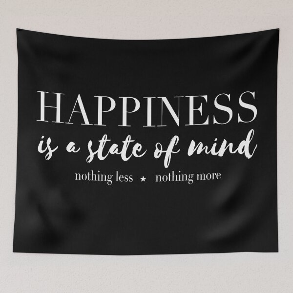 Item preview, Happyness Quote Positive Vibes Less More Nothing Peace designed and sold by mrsrooster.