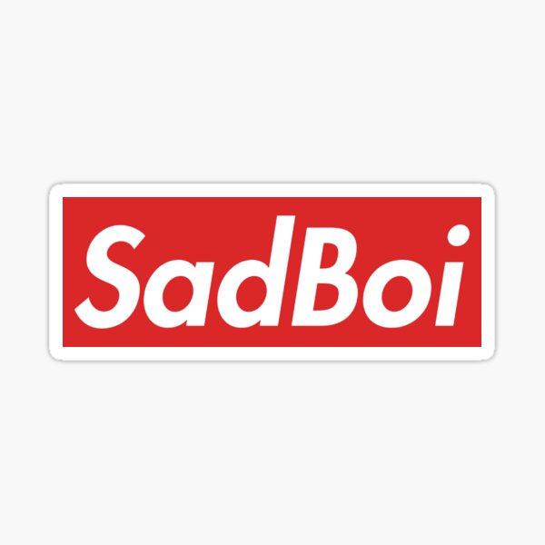 Item preview, Sadboi designed and sold by DoodleDashCollective.