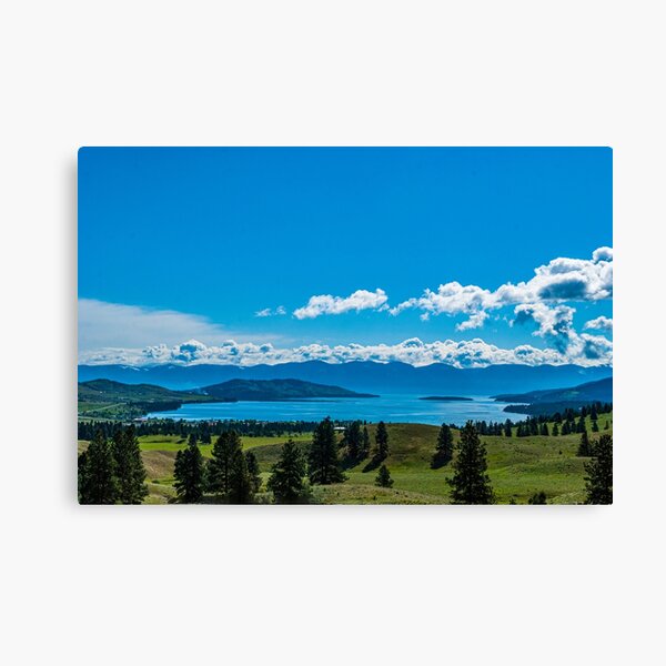 Early Morning over Big Arm Bay Canvas Print