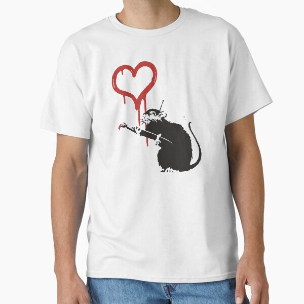 Item preview, Love Rat - Banksy Graffiti designed and sold by portokalis.