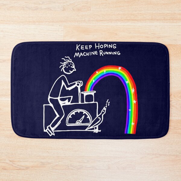 Item preview, Keep Hoping Machine Running - high contrast designed and sold by ChristopB.