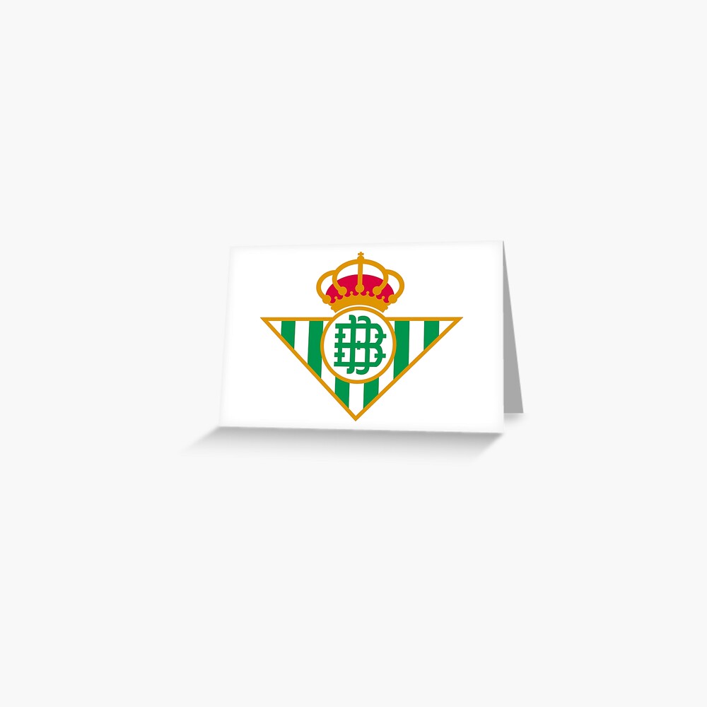 Real Betis Logo Art Print By Gerikaka Redbubble